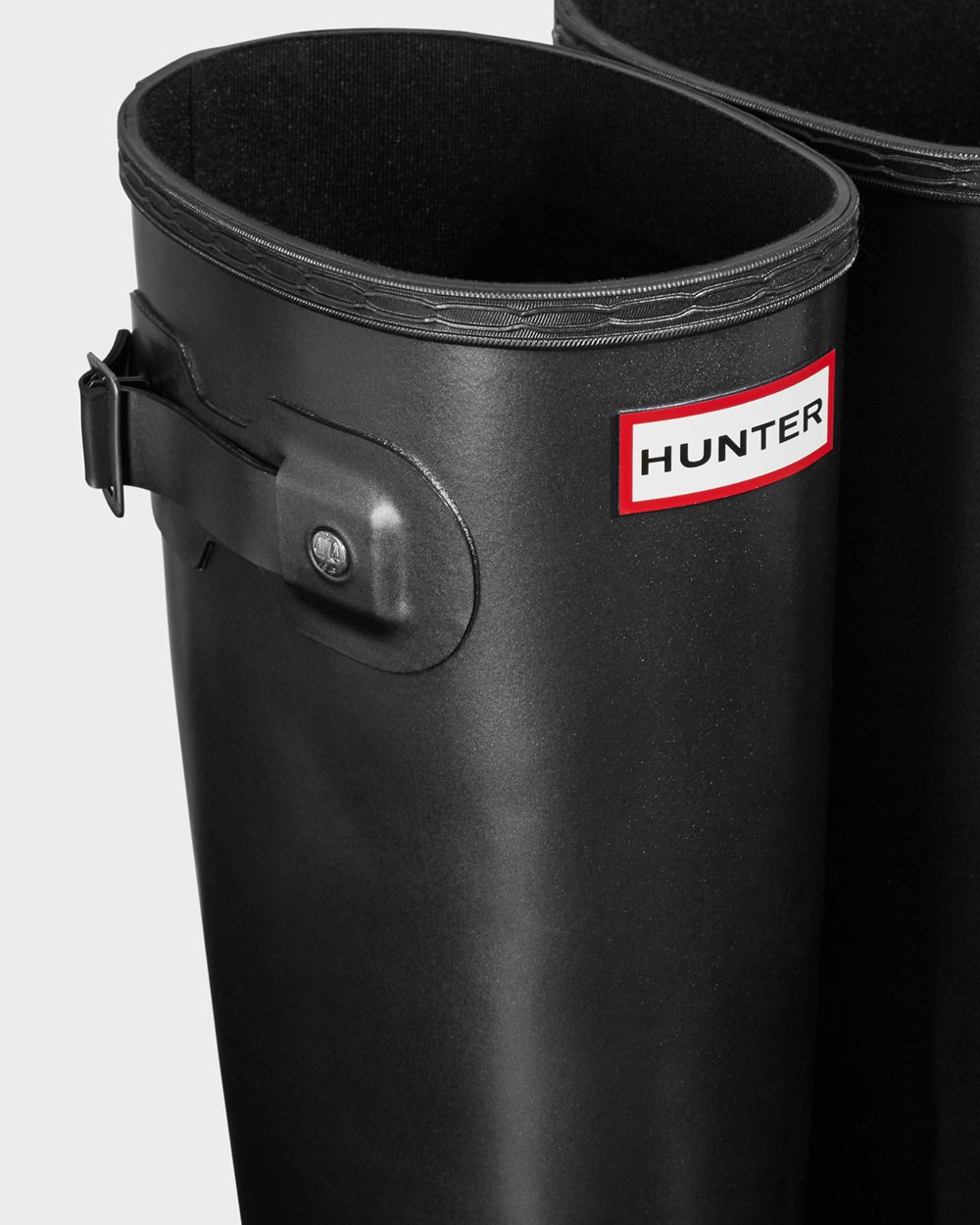 Women Hunter Original Pearlized | Tall Rain Boots Black | NZ-34218-GYLA